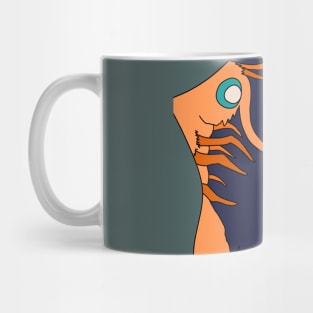 Illaria meets the giant moth. While rockclimbing. At night. Mug